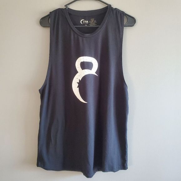 Zyia Active Women's Black Kettle Moon Tank Size XXL - Picture 3 of 6